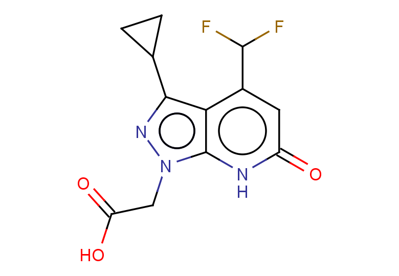 2-[3-cyclopropyl-4-(difluoromethyl)-6-oxo-1H,6H,7H-pyrazolo[3,4-b]pyridin-1-yl]acetic acid