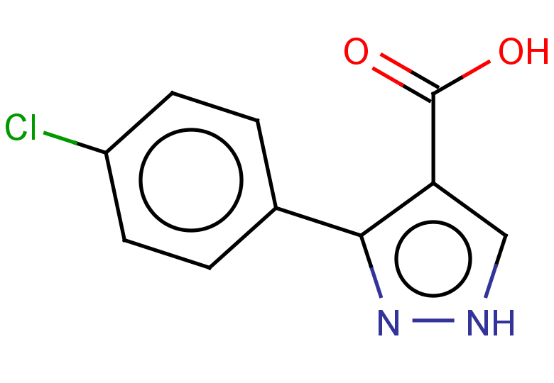 3-(4-chlorophenyl)-1H-pyrazole-4-carboxylic acid