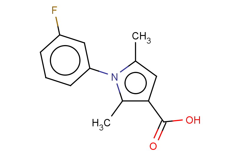 1-(3-fluorophenyl)-2,5-dimethyl-1H-pyrrole-3-carboxylic acid