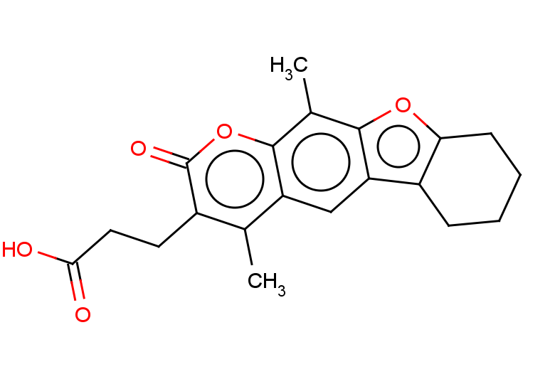 3-{2,7-dimethyl-5-oxo-4,17-dioxatetracyclo[8.7.0.0^{3,8}.0^{11,16}]heptadeca-1(10),2,6,8,11(16)-pentaen-6-yl}propanoic acid