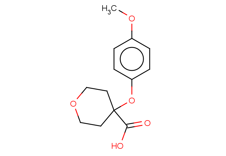 4-(4-methoxyphenoxy)oxane-4-carboxylic acid