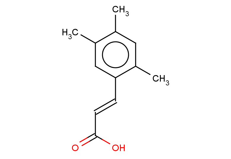 (2E)-3-(2,4,5-trimethylphenyl)prop-2-enoic acid