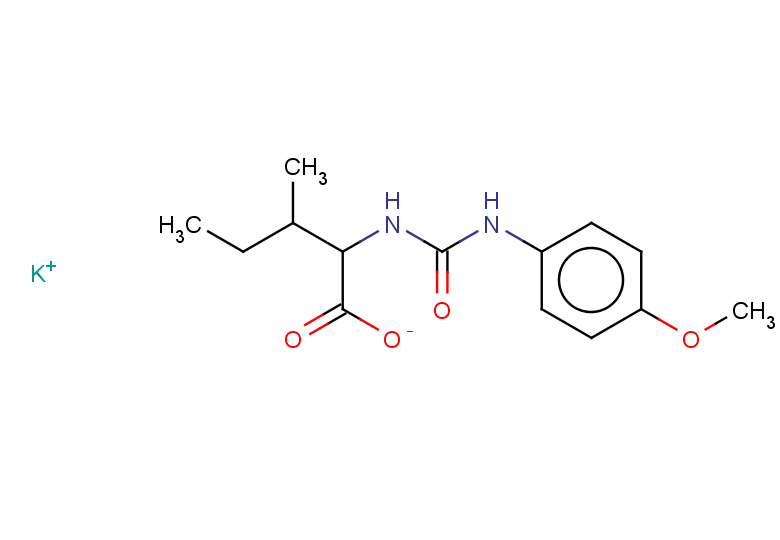 potassium 2-{[(4-methoxyphenyl)carbamoyl]amino}-3-methylpentanoate
