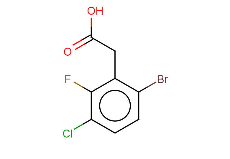2-(6-bromo-3-chloro-2-fluorophenyl)acetic acid