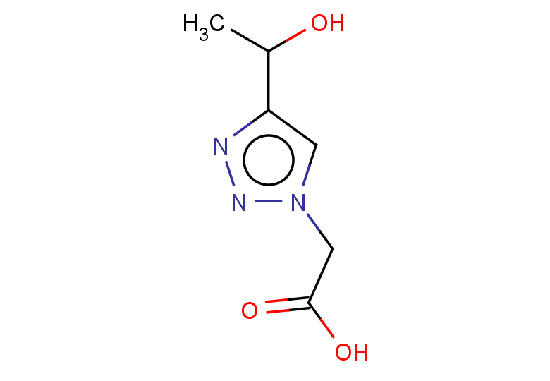 2-[4-(1-hydroxyethyl)-1H-1,2,3-triazol-1-yl]acetic acid