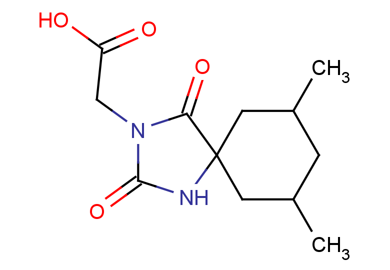 2-{7,9-dimethyl-2,4-dioxo-1,3-diazaspiro[4.5]decan-3-yl}acetic acid