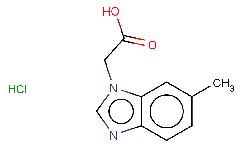 2-(6-methyl-1H-1,3-benzodiazol-1-yl)acetic acid hydrochloride