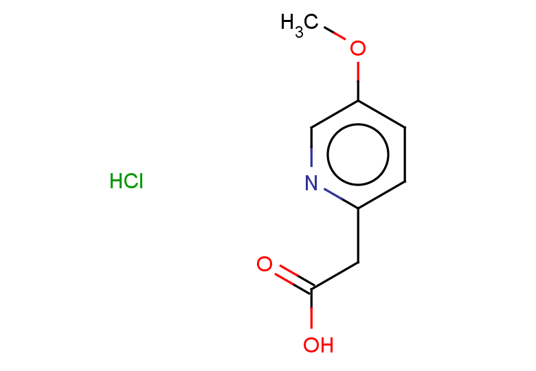 2-(5-methoxypyridin-2-yl)acetic acid hydrochloride
