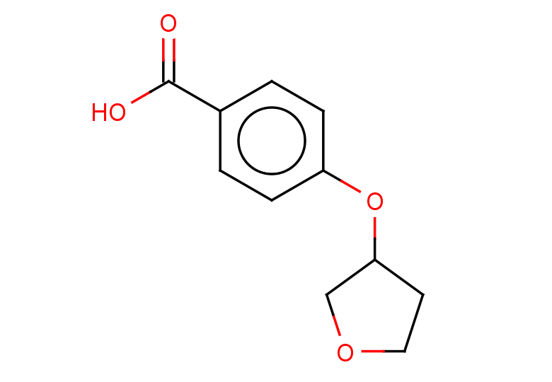 4-(oxolan-3-yloxy)benzoic acid