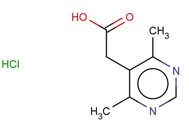 2-(4,6-dimethylpyrimidin-5-yl)acetic acid hydrochloride