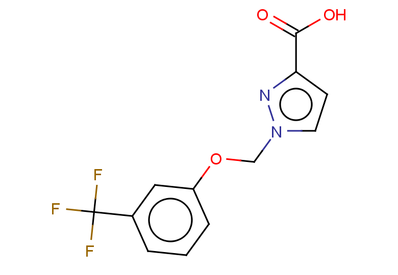 1-{[3-(trifluoromethyl)phenoxy]methyl}-1H-pyrazole-3-carboxylic acid