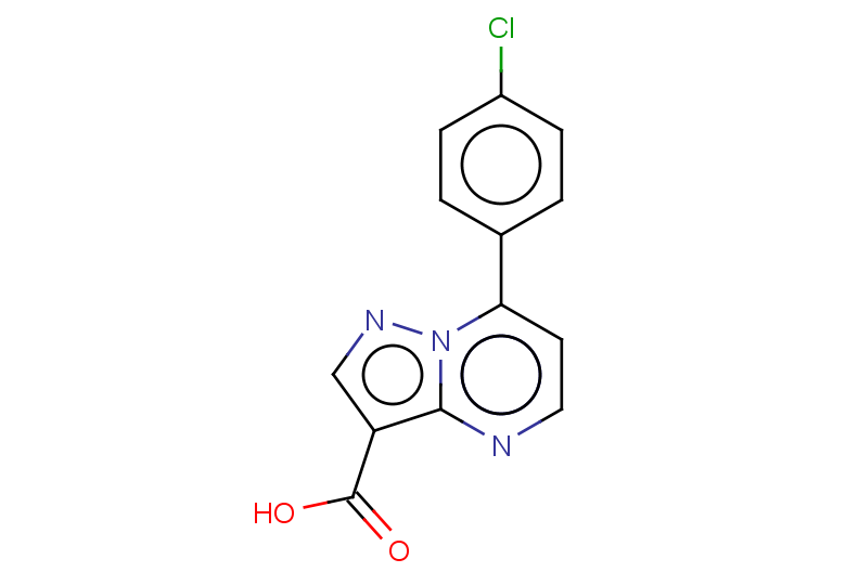 7-(4-chlorophenyl)pyrazolo[1,5-a]pyrimidine-3-carboxylic acid