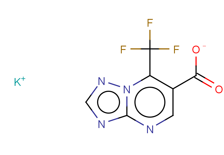 potassium 7-(trifluoromethyl)-[1,2,4]triazolo[1,5-a]pyrimidine-6-carboxylate