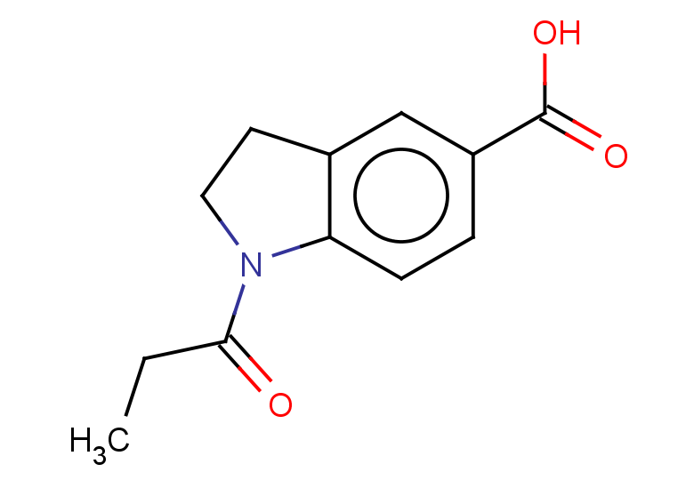 1-propanoyl-2,3-dihydro-1H-indole-5-carboxylic acid