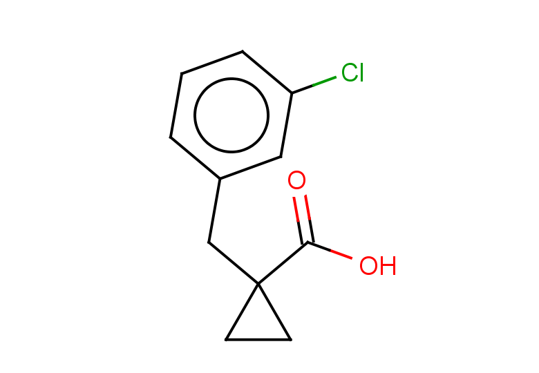 1-[(3-chlorophenyl)methyl]cyclopropane-1-carboxylic acid