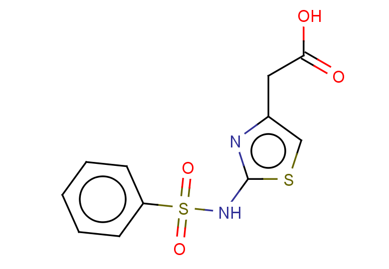 2-(2-benzenesulfonamido-1,3-thiazol-4-yl)acetic acid