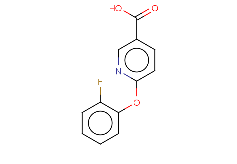 6-(2-fluorophenoxy)pyridine-3-carboxylic acid