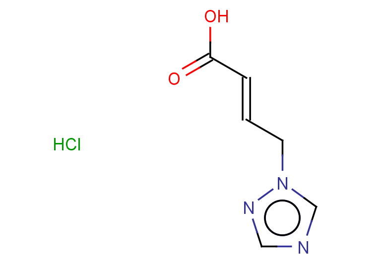 (2E)-4-(1H-1,2,4-triazol-1-yl)but-2-enoic acid hydrochloride