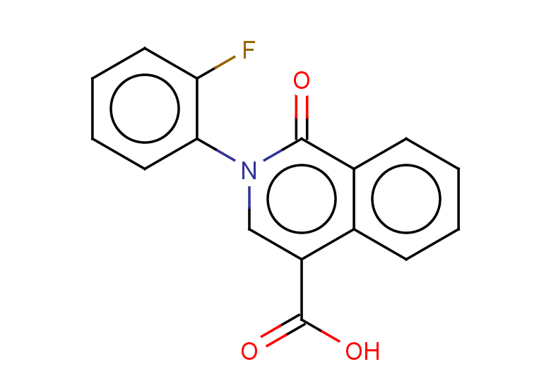 2-(2-fluorophenyl)-1-oxo-1,2-dihydroisoquinoline-4-carboxylic acid