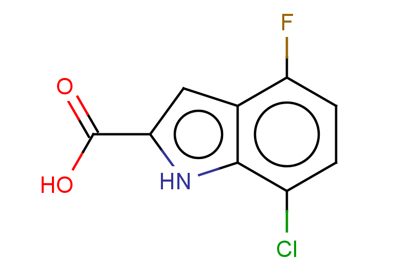 7-chloro-4-fluoro-1H-indole-2-carboxylic acid