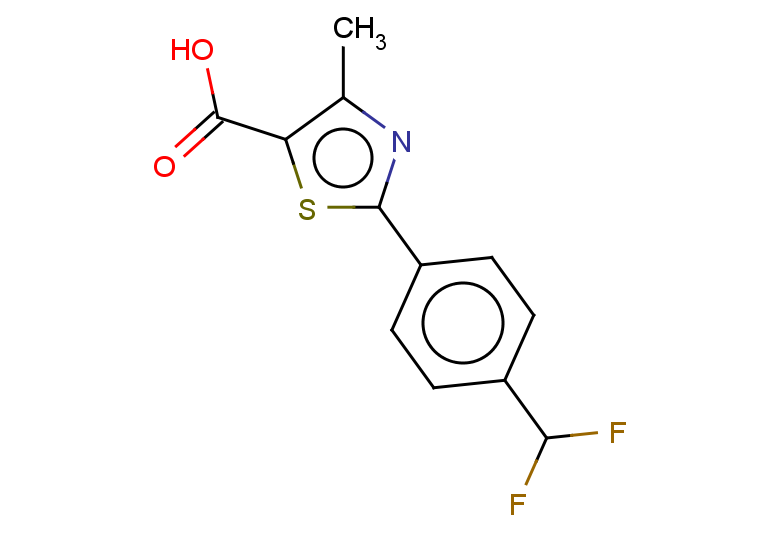 2-(4-(difluoromethyl)phenyl)-4-methylthiazole-5-carboxylic acid