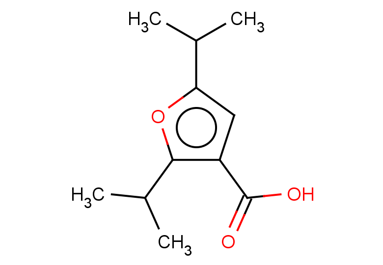 2,5-bis(propan-2-yl)furan-3-carboxylic acid