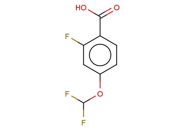4-(difluoromethoxy)-2-fluorobenzoic acid