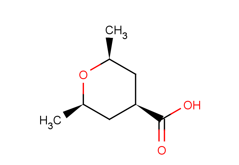 rac-(2R,4r,6S)-2,6-dimethyloxane-4-carboxylic acid, cis