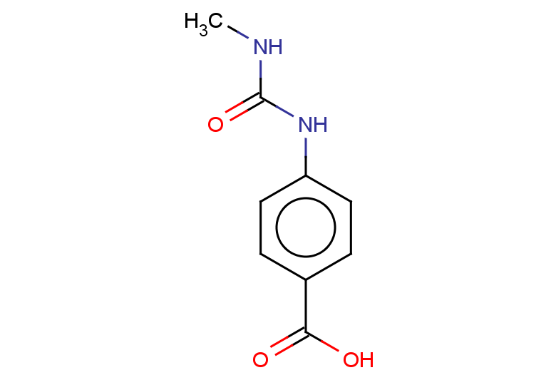 4-[(methylcarbamoyl)amino]benzoic acid
