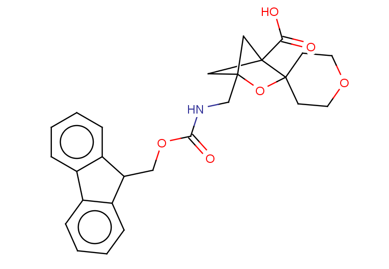 4-[({[(9H-fluoren-9-yl)methoxy]carbonyl}amino)methyl]-3-oxaspiro[bicyclo[2.1.1]hexane-2,4'-oxane]-1-carboxylic acid
