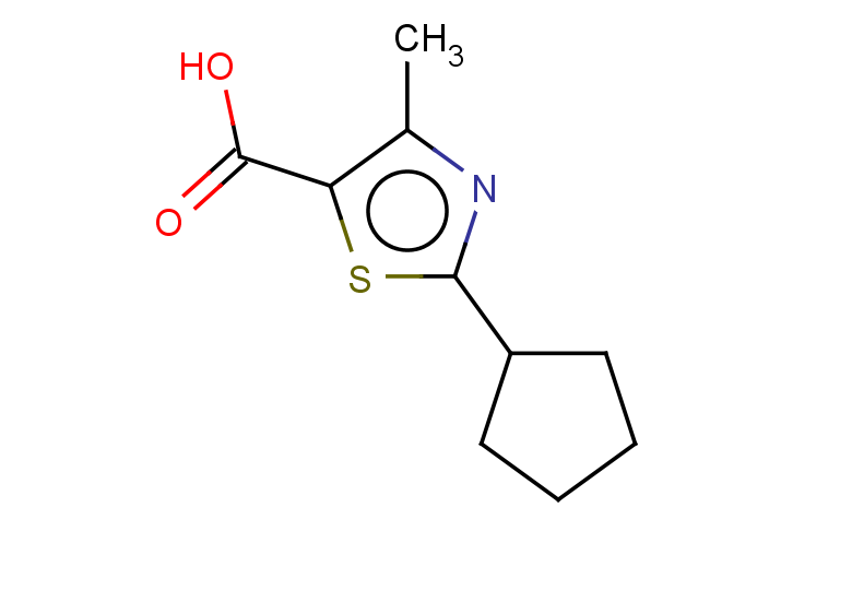 2-cyclopentyl-4-methyl-1,3-thiazole-5-carboxylic acid