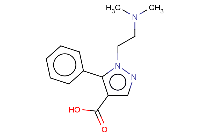 1-[2-(dimethylamino)ethyl]-5-phenyl-1H-pyrazole-4-carboxylic acid