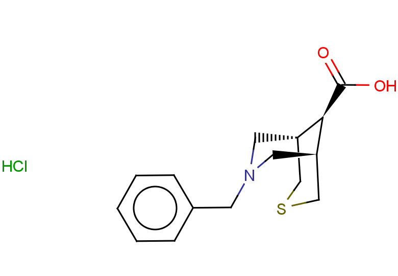 rac-(1R,5S,9r)-7-benzyl-3-thia-7-azabicyclo[3.3.1]nonane-9-carboxylic acid hydrochloride