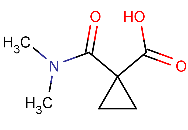 1-(dimethylcarbamoyl)cyclopropane-1-carboxylic acid