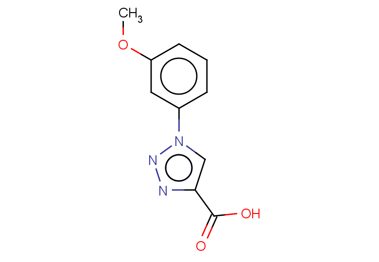 1-(3-methoxyphenyl)-1H-1,2,3-triazole-4-carboxylic acid