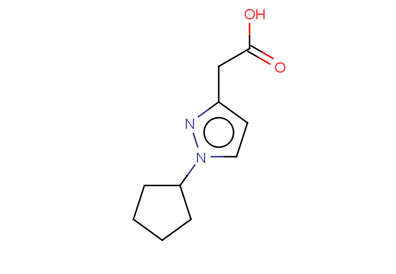 2-(1-cyclopentyl-1H-pyrazol-3-yl)acetic acid