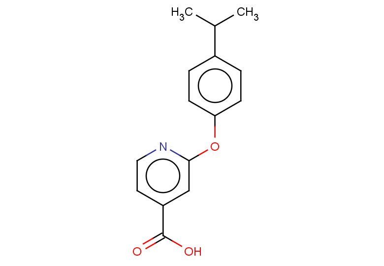 2-[4-(propan-2-yl)phenoxy]pyridine-4-carboxylic acid