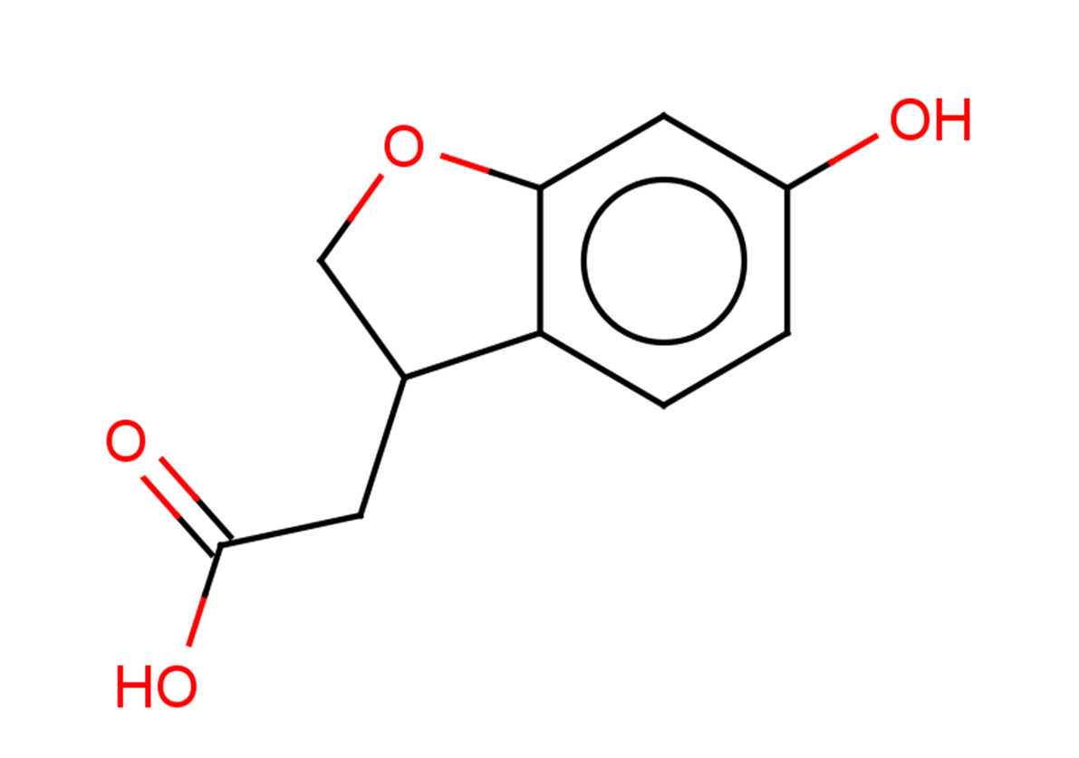 2-(6-hydroxy-2,3-dihydro-1-benzofuran-3-yl)acetic acid