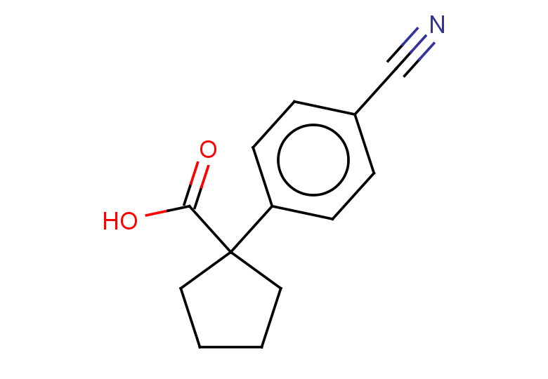 1-(4-cyanophenyl)cyclopentane-1-carboxylic acid
