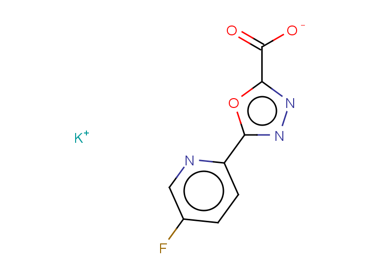 potassium 5-(5-fluoropyridin-2-yl)-1,3,4-oxadiazole-2-carboxylate