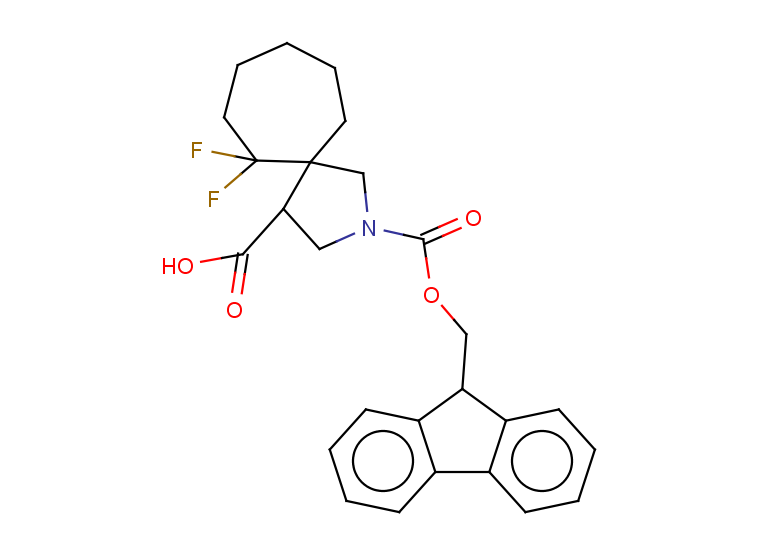 2-{[(9H-fluoren-9-yl)methoxy]carbonyl}-6,6-difluoro-2-azaspiro[4.6]undecane-4-carboxylic acid