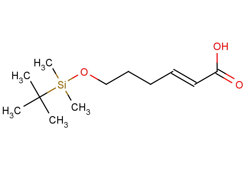 (2E)-6-[(tert-butyldimethylsilyl)oxy]hex-2-enoic acid