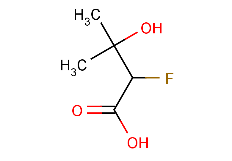 2-fluoro-3-hydroxy-3-methylbutanoic acid