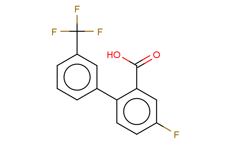 5-fluoro-2-[3-(trifluoromethyl)phenyl]benzoic acid