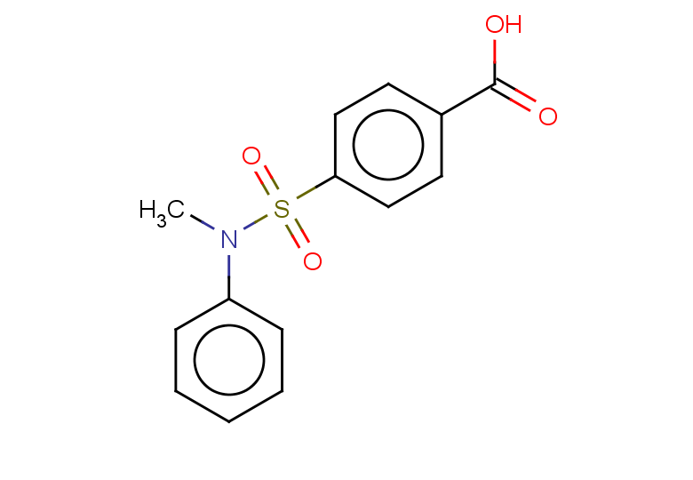 4-[methyl(phenyl)sulfamoyl]benzoic acid