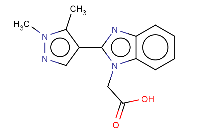 2-[2-(1,5-dimethyl-1H-pyrazol-4-yl)-1H-1,3-benzodiazol-1-yl]acetic acid