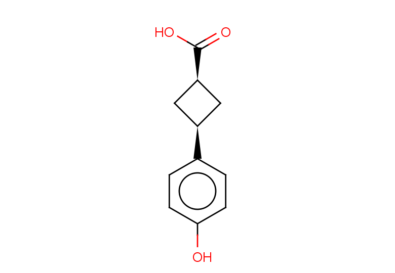 (1s,3s)-3-(4-hydroxyphenyl)cyclobutane-1-carboxylic acid, cis