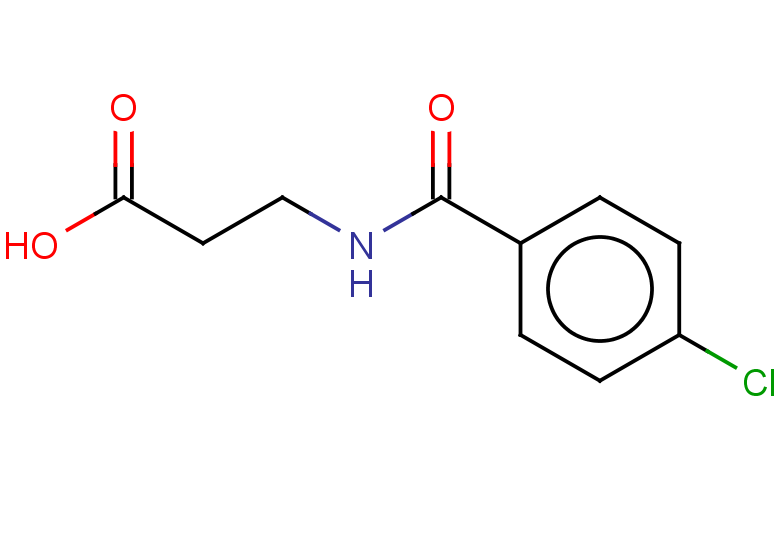 3-[(4-chlorophenyl)formamido]propanoic acid