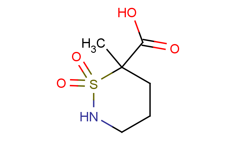 6-methyl-1,1-dioxo-1lambda6,2-thiazinane-6-carboxylic acid