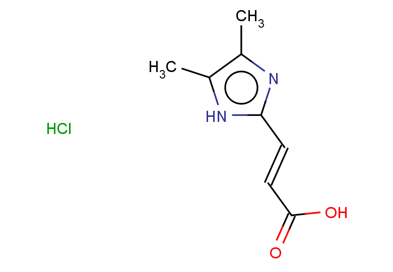 (2E)-3-(4,5-dimethyl-1H-imidazol-2-yl)prop-2-enoic acid hydrochloride
